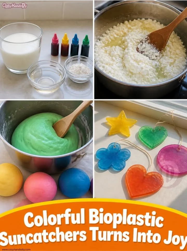 How to Make Colorful Bioplastic Suncatchers Turns Into Joy At Home 5 How to Make Colorful Bioplastic Suncatchers Turns Into Joy At Home