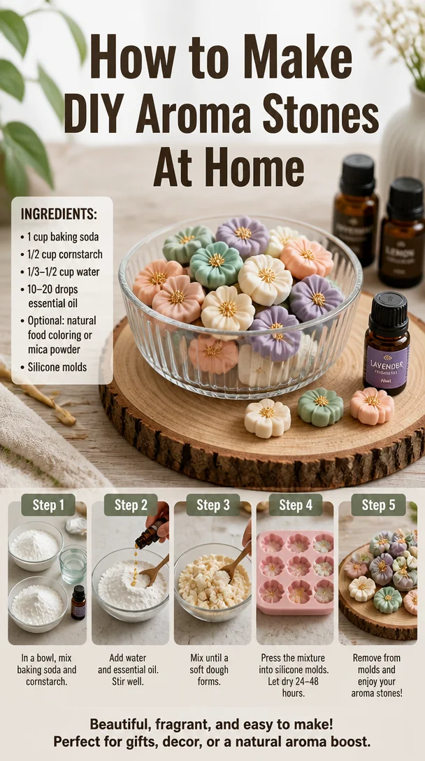 How to Make DIY Aroma Stones At Home 6 How to Make DIY Aroma Stones At Home