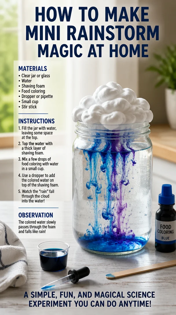 How to Make Mini Rainstorm Magic At Home 4 How to Make Mini Rainstorm Magic At Home