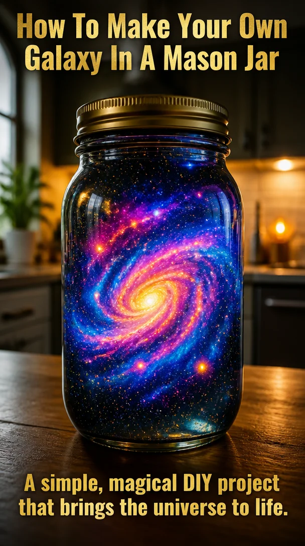 How To Make Your Own Galaxy In A Mason Jar 6 How To Make Your Own Galaxy In A Mason Jar