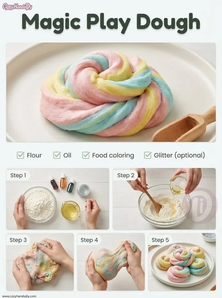 Magic Play Dough 5 Magic Play Dough
