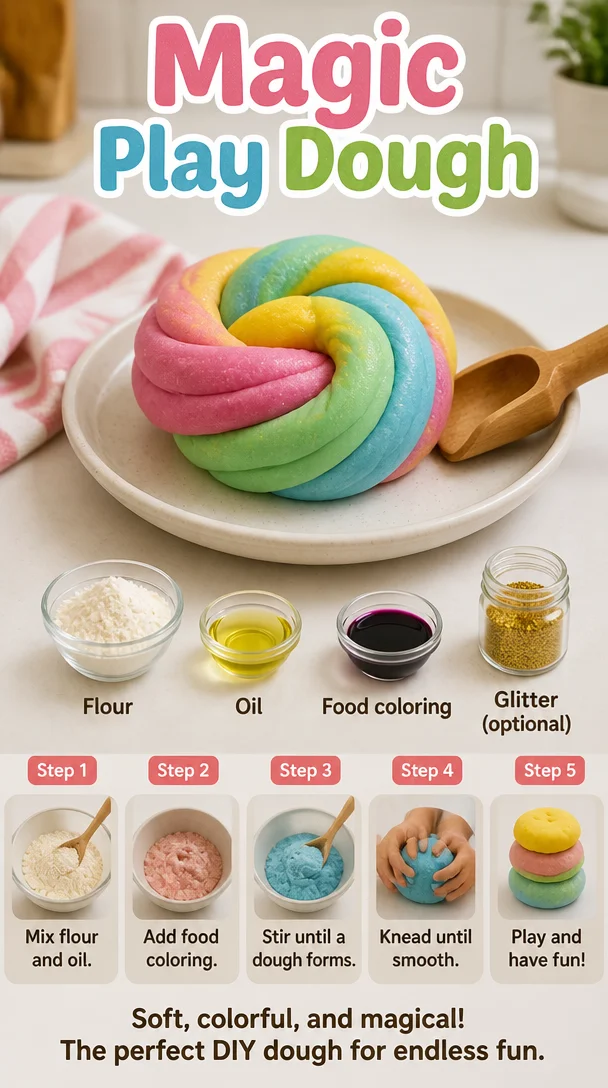 Magic Play Dough 6 Magic Play Dough