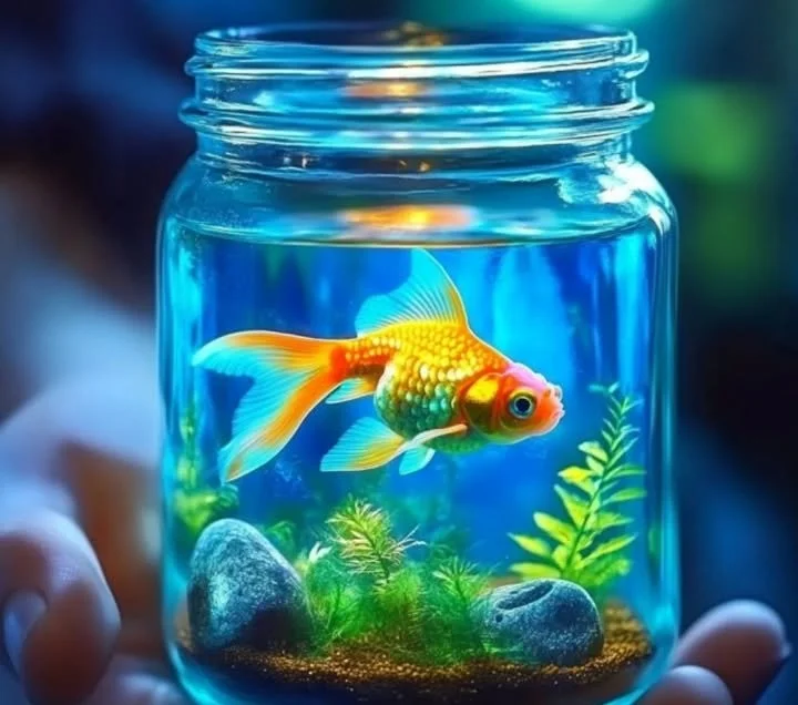 Mason Jar Aquarium 5 Mason Jar Aquarium