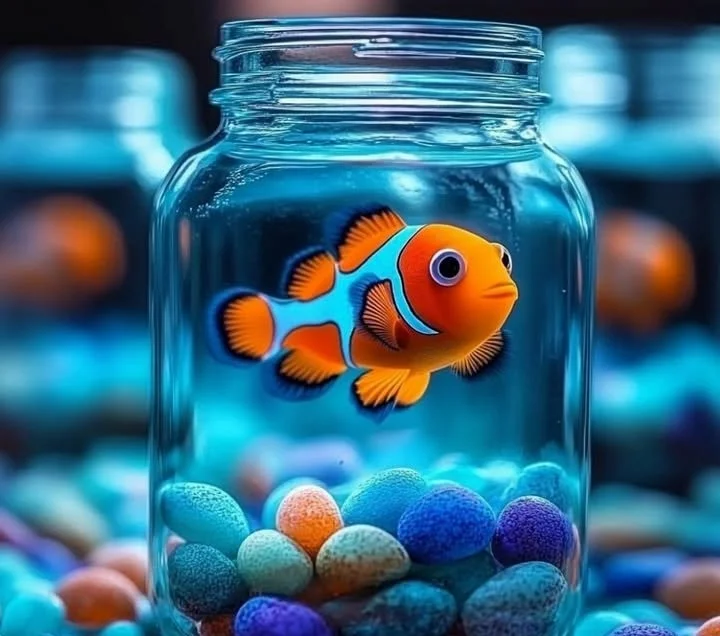 Mason Jar Aquarium 5 Mason Jar Aquarium