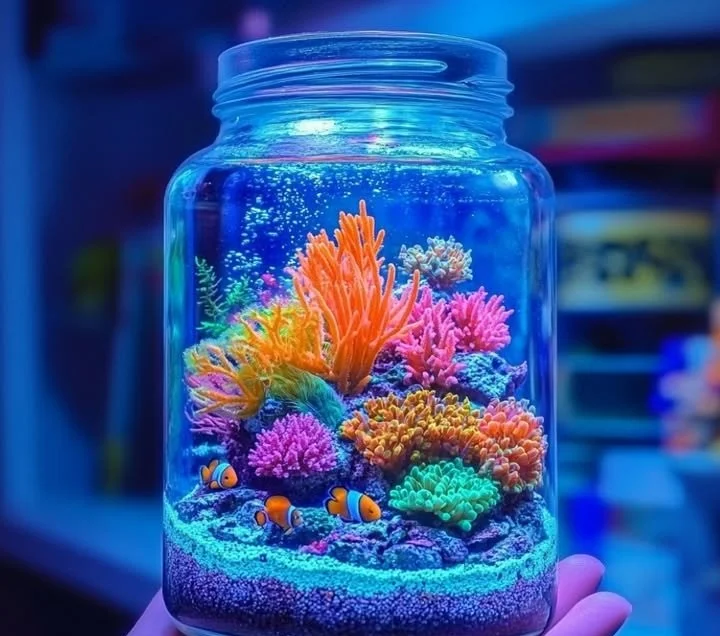 Mason Jar Aquarium Craft 5 Mason Jar Aquarium Craft