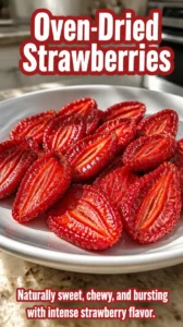 Oven-Dried Strawberries 19 Oven-Dried Strawberries