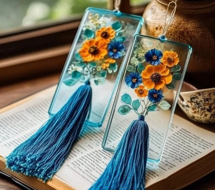 Pressed Flower Bookmark 5 Pressed Flower Bookmark