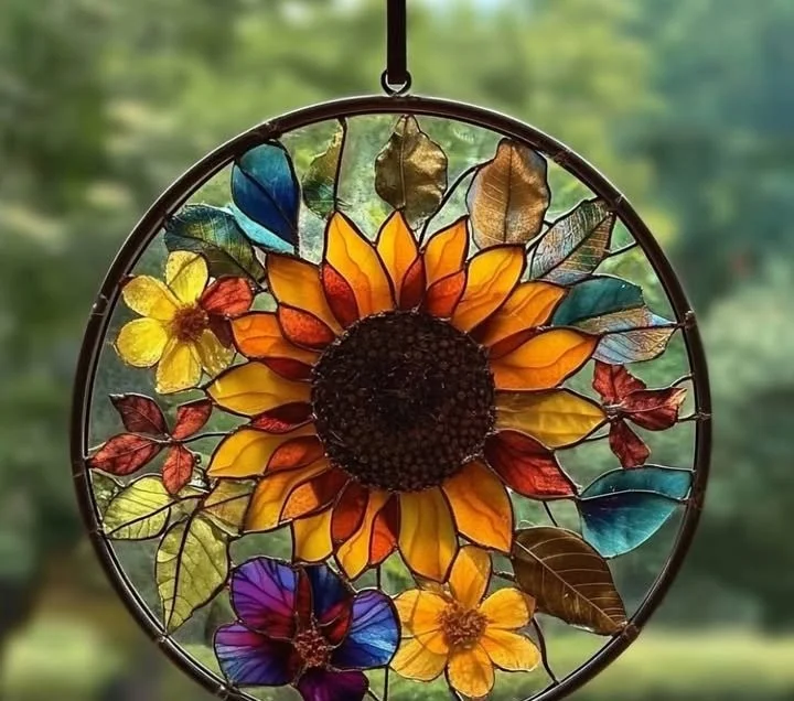 Pressed Flower Stained Glass 5 Pressed Flower Stained Glass