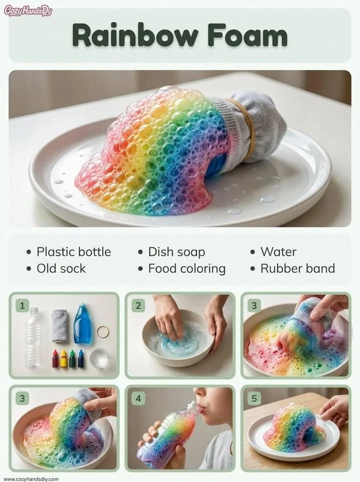 Rainbow Foam 5 Rainbow Foam