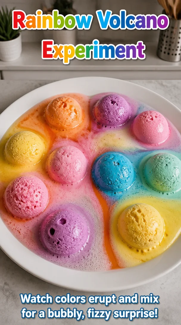 Rainbow Volcano Experiment 6 Rainbow Volcano Experiment