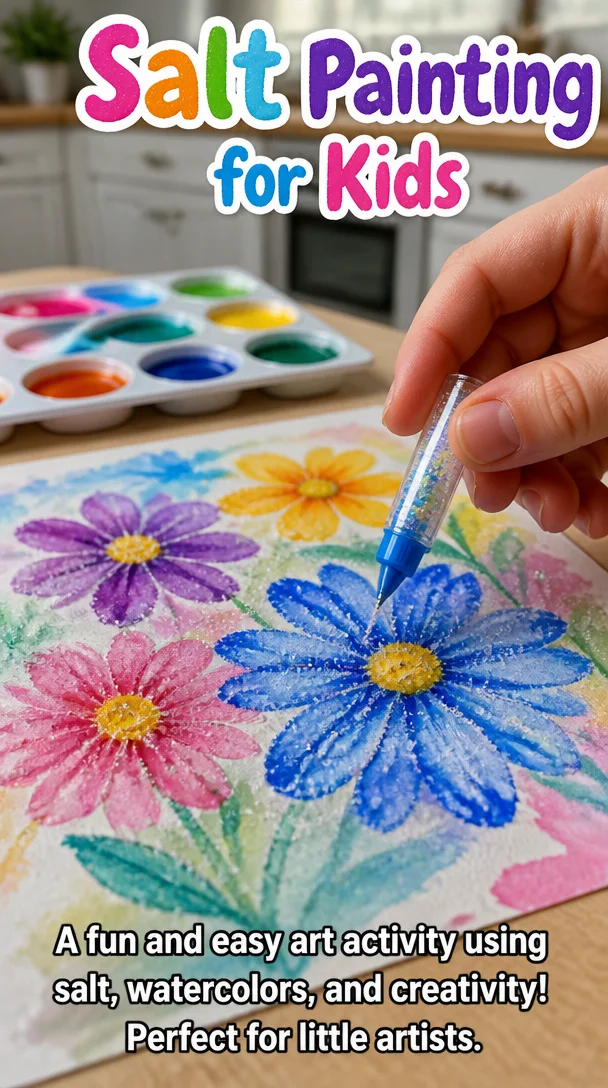 Salt Painting for Kids 6 Salt Painting for Kids
