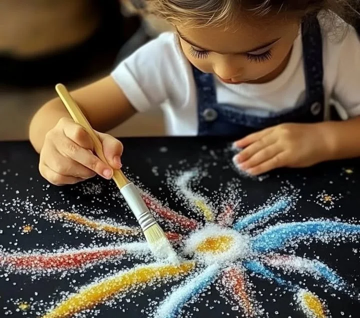 Salt Painting for Kids 3 Salt Painting for Kids
