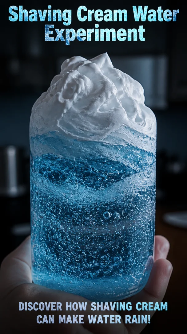 Shaving Cream Water Experiment 6 Shaving Cream Water Experiment