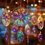 Shimmering Suncatchers from Old CDs 5 Shimmering Suncatchers from Old CDs