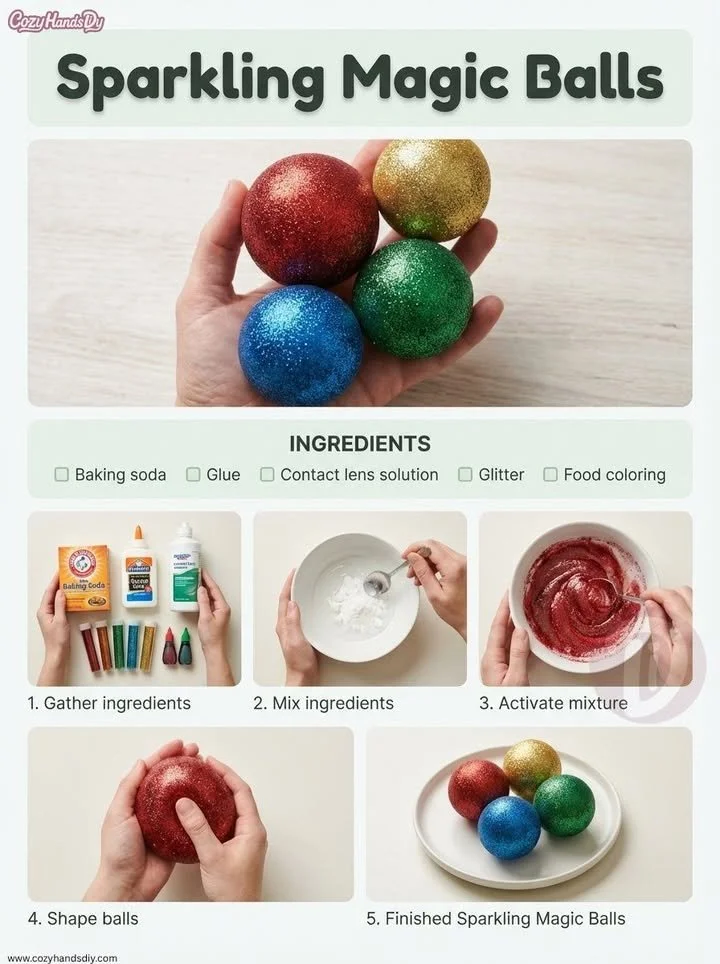 Sparkling Magic Balls 5 Sparkling Magic Balls
