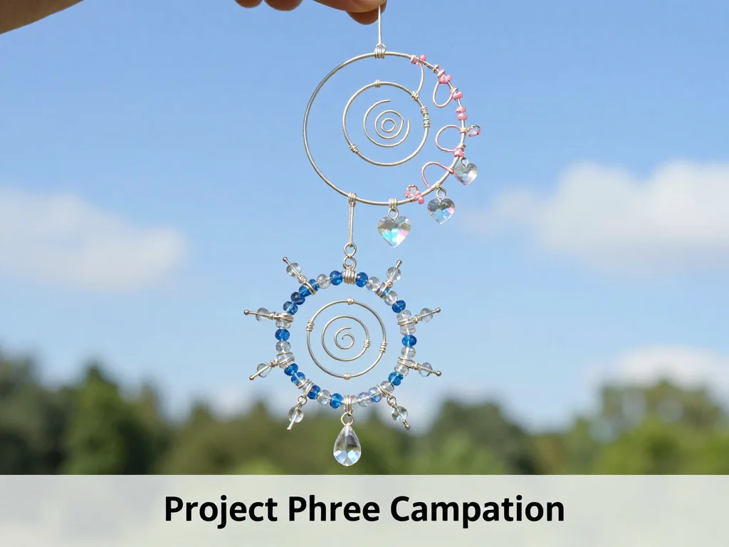 Wire Wrapped Suncatcher – Bead and Wire Suncatcher Tutorial 9 Wire Wrapped Suncatcher – Bead and Wire Suncatcher Tutorial