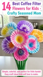 14 Best Coffee Filter Flowers for Kids - Crafty Seasoned Mom 17 14 Best Coffee Filter Flowers for Kids – Crafty Seasoned…