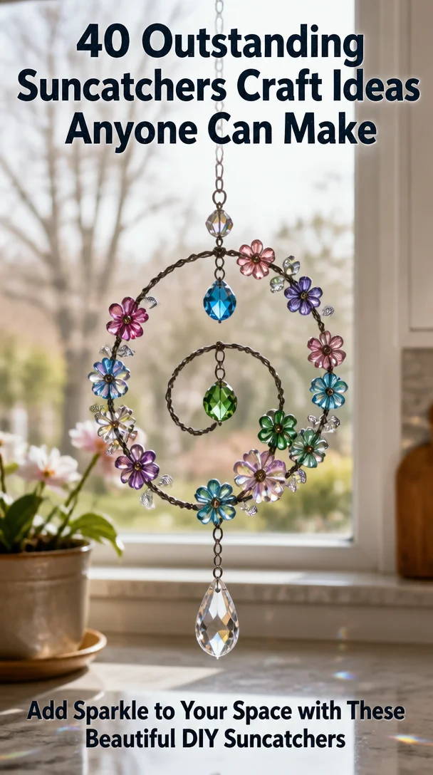 40 Outstanding Suncatchers Craft Ideas Anyone Can Make 7 40 Outstanding Suncatchers Craft Ideas Anyone Can Make