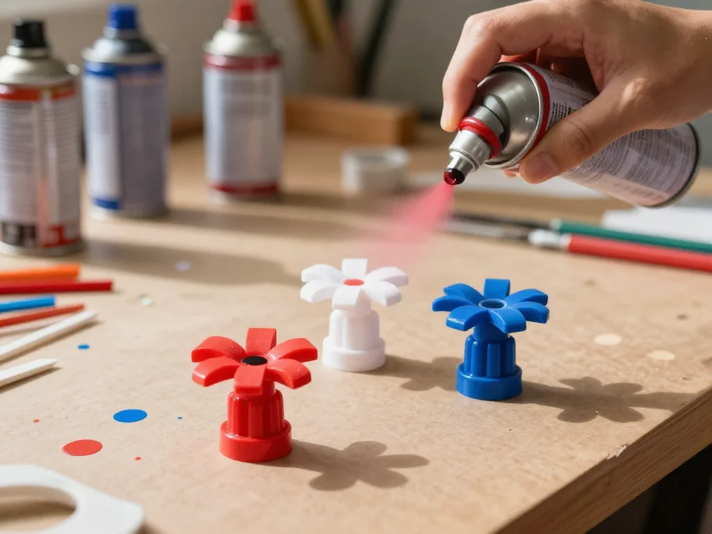 4th of July Plastic Bottle Spinners 9 4th of July Plastic Bottle Spinners