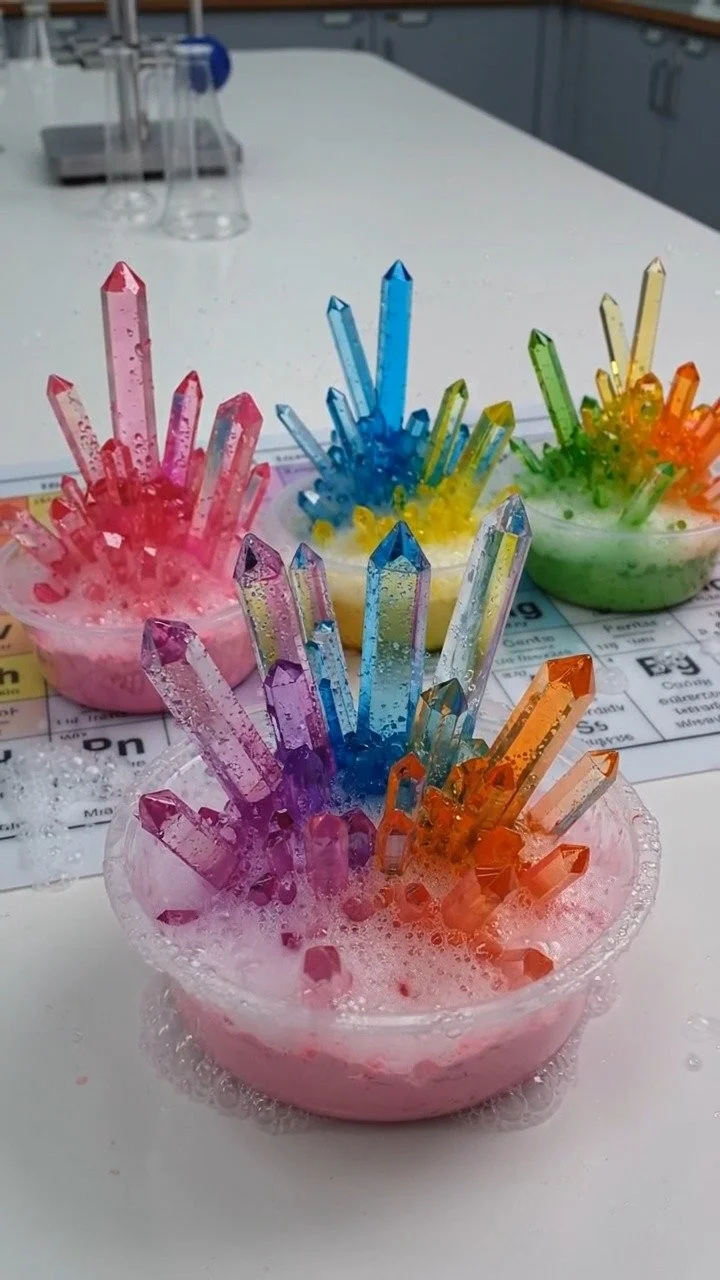 Baking soda and vinegar fireworks create colorful fizzing reactions that look like miniature fireworks ✨ A fun STEM activity kids love. Save this project! 10 Baking soda and vinegar fireworks create colorful fizzing reactions that look like miniature fireworks ✨ A fun STEM activity kids love. Save this project!