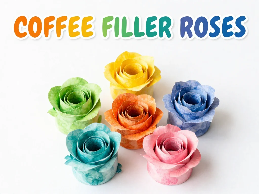 Beautiful & Easy Coffee Filter Flowers Craft Kids Can Make 9 Beautiful & Easy Coffee Filter Flowers Craft Kids Can Make