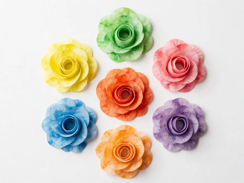 Beautiful & Easy Coffee Filter Flowers Craft Kids Can Make 9 Beautiful & Easy Coffee Filter Flowers Craft Kids Can Make