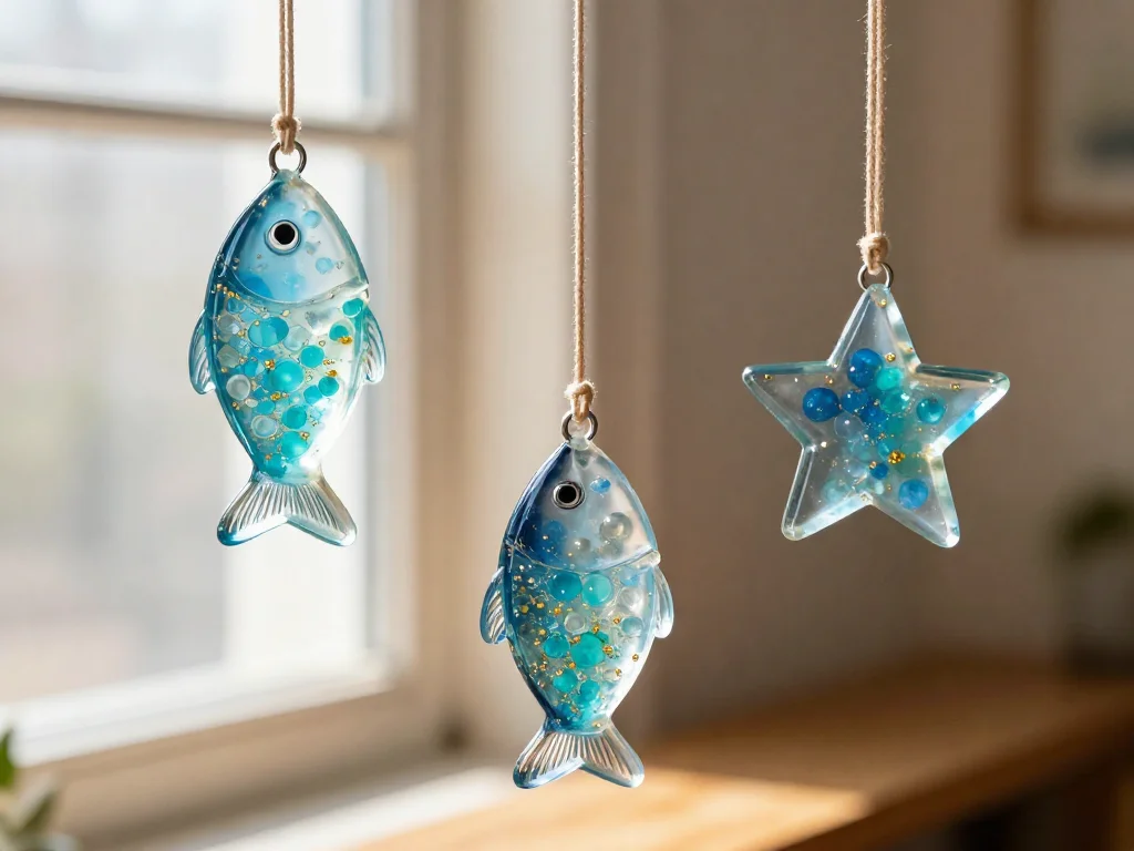Blue Bead Ocean Suncatchers: Sparkling Kids’ Craft 10 Blue Bead Ocean Suncatchers: Sparkling Kids’ Craft