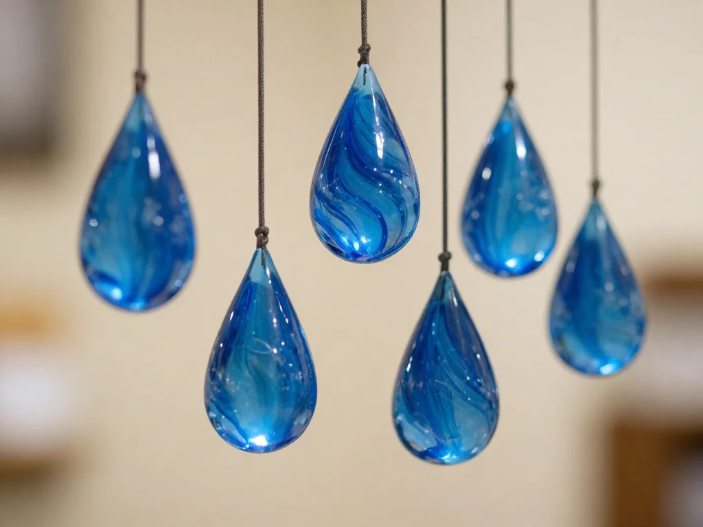 Blue Crayon Suncatchers 10 Blue Crayon Suncatchers