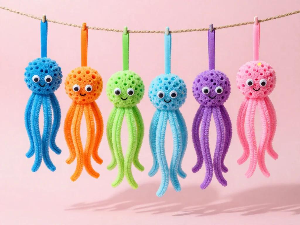 Bright Hanging Sea Creatures 9 Bright Hanging Sea Creatures
