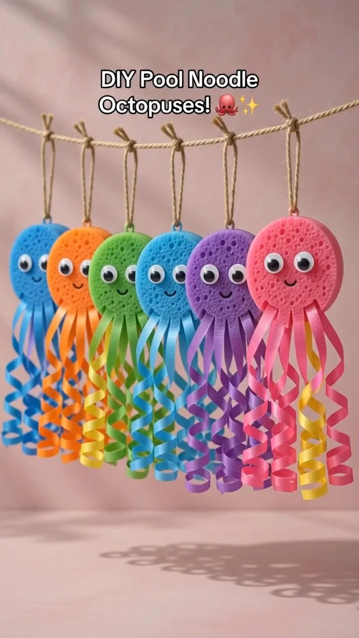 Bright Hanging Sea Creatures 12 Bright Hanging Sea Creatures