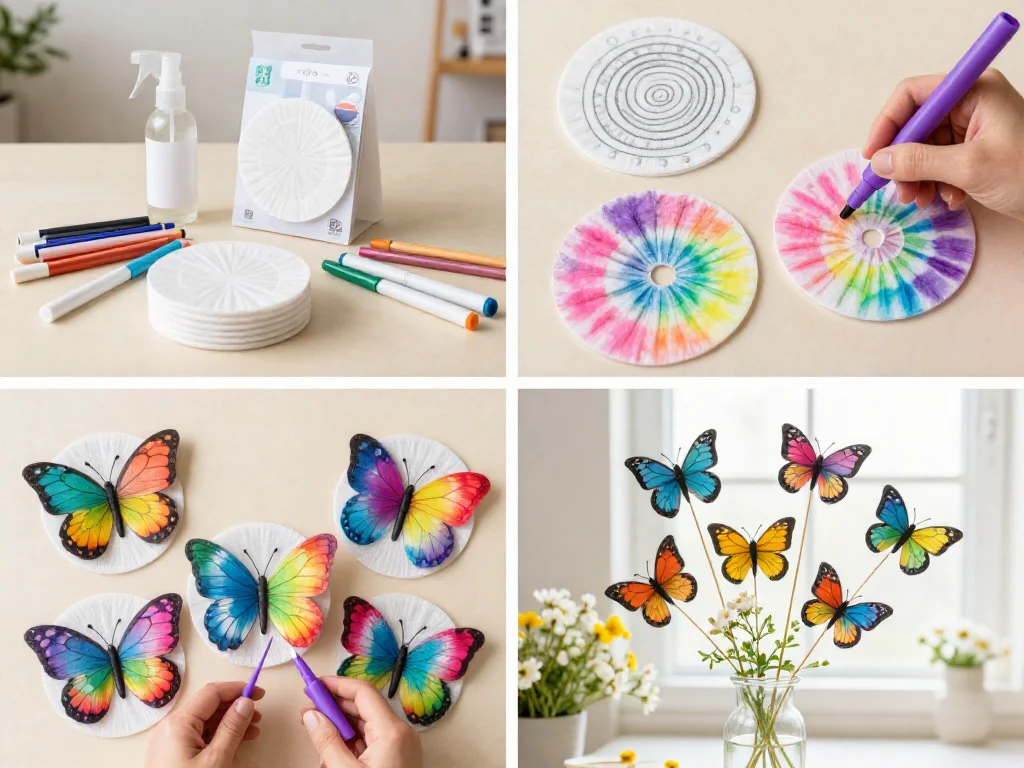 Coffee Filter Butterflies 10 Coffee Filter Butterflies