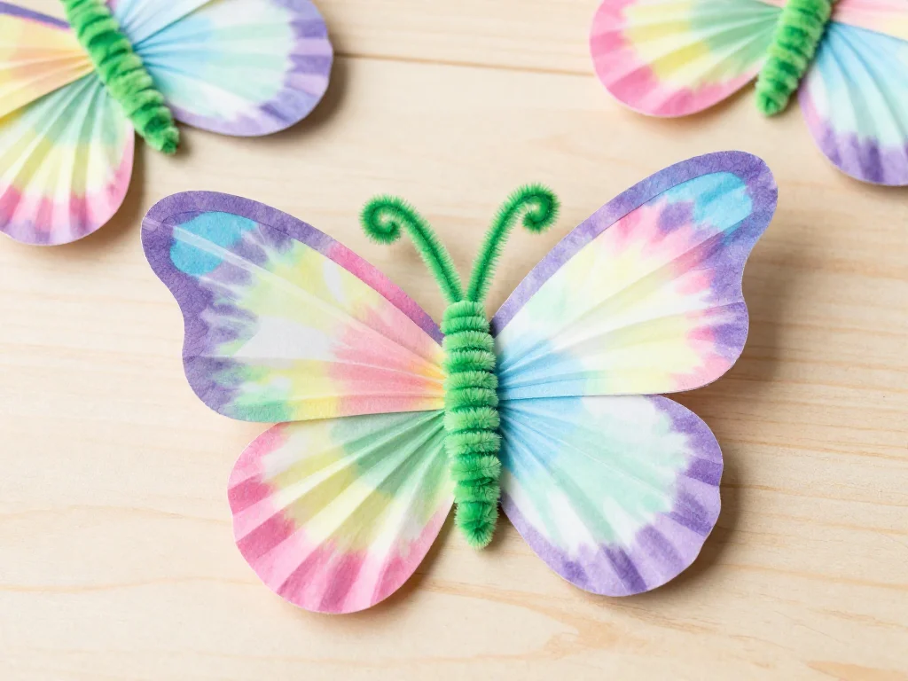 Coffee filter butterfly transforms simple filters into colorful fluttering wings full of charm ✨ A creative family DIY. Save this project! #ButterflyCraft #CoffeeFilterCraft #KidsArt #CreativeKids #D... 9 Coffee filter butterfly transforms simple filters into colorful fluttering wings full of charm ✨ A creative family DIY. Save this project! #ButterflyCraft #CoffeeFilterCraft #KidsArt #CreativeKids #D...