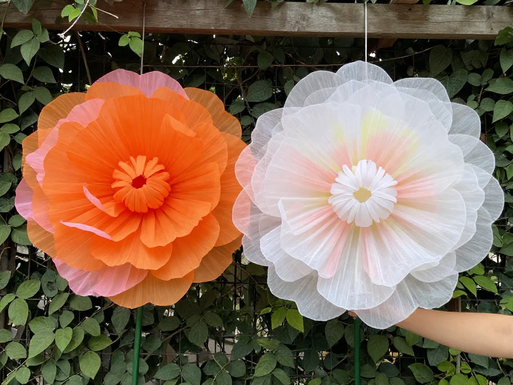 Coffee Filter Flower Backdrop 10 Coffee Filter Flower Backdrop
