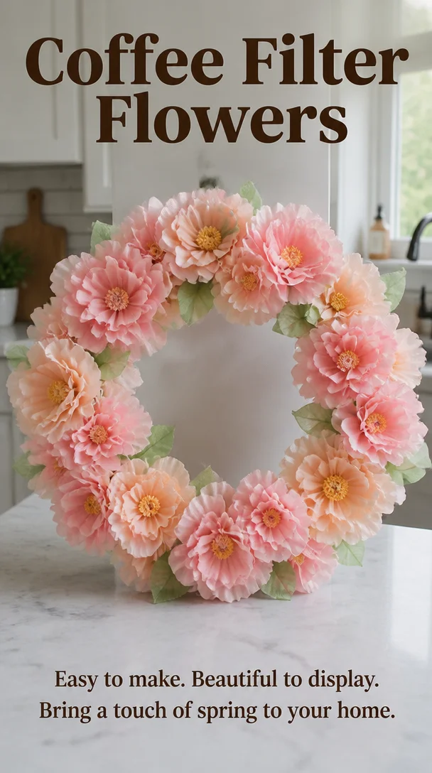 Coffee Filter Flowers 8 Coffee Filter Flowers