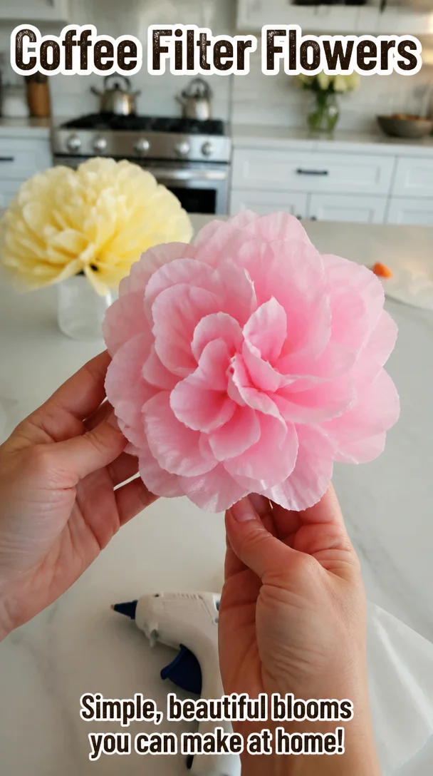 Coffee Filter Flowers 8 Coffee Filter Flowers