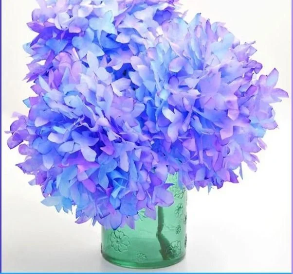 Coffee Filter Hydrangeas (Stuffing Paper Flower Craft) 12 Coffee Filter Hydrangeas (Stuffing Paper Flower Craft)