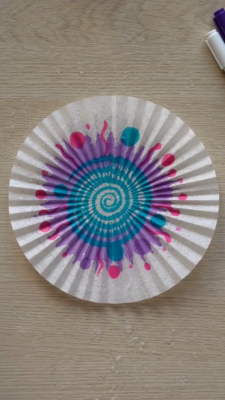 Coffee filter jellyfish mobile creates colorful floating sea creatures that dance beautifully in the air ✨ Save this project! 10 Coffee filter jellyfish mobile creates colorful floating sea creatures that dance beautifully in the air ✨ Save this project!