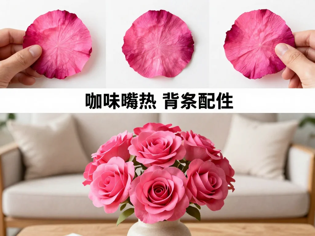 Coffee Filter Roses - Easy DIY Paper Flower Tutorial 9 Coffee Filter Roses - Easy DIY Paper Flower Tutorial