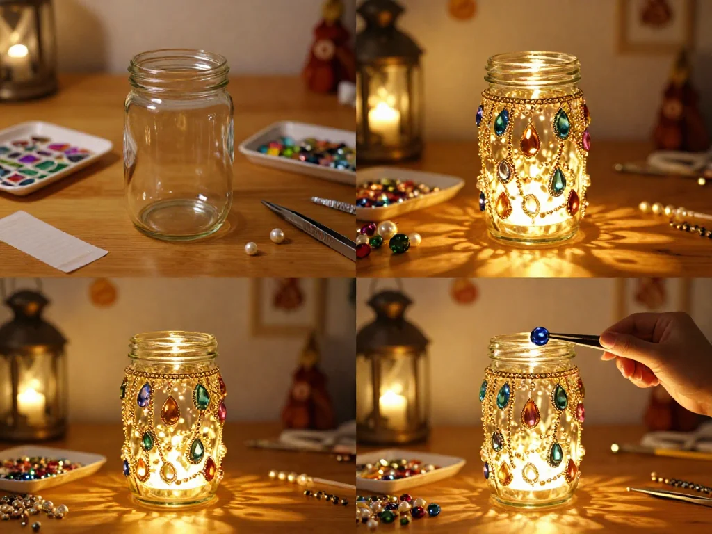 Colorful Glass Bottle Lamp 9 Colorful Glass Bottle Lamp