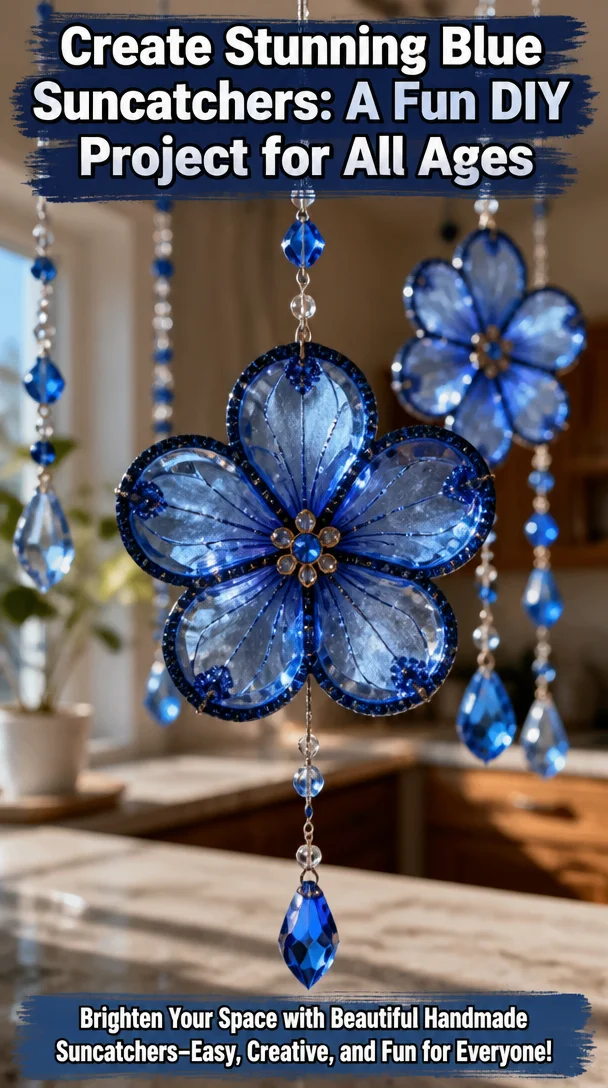 Create Stunning Blue Suncatchers: A Fun DIY Project for All Ages 8 Create Stunning Blue Suncatchers: A Fun DIY Project for All Ages