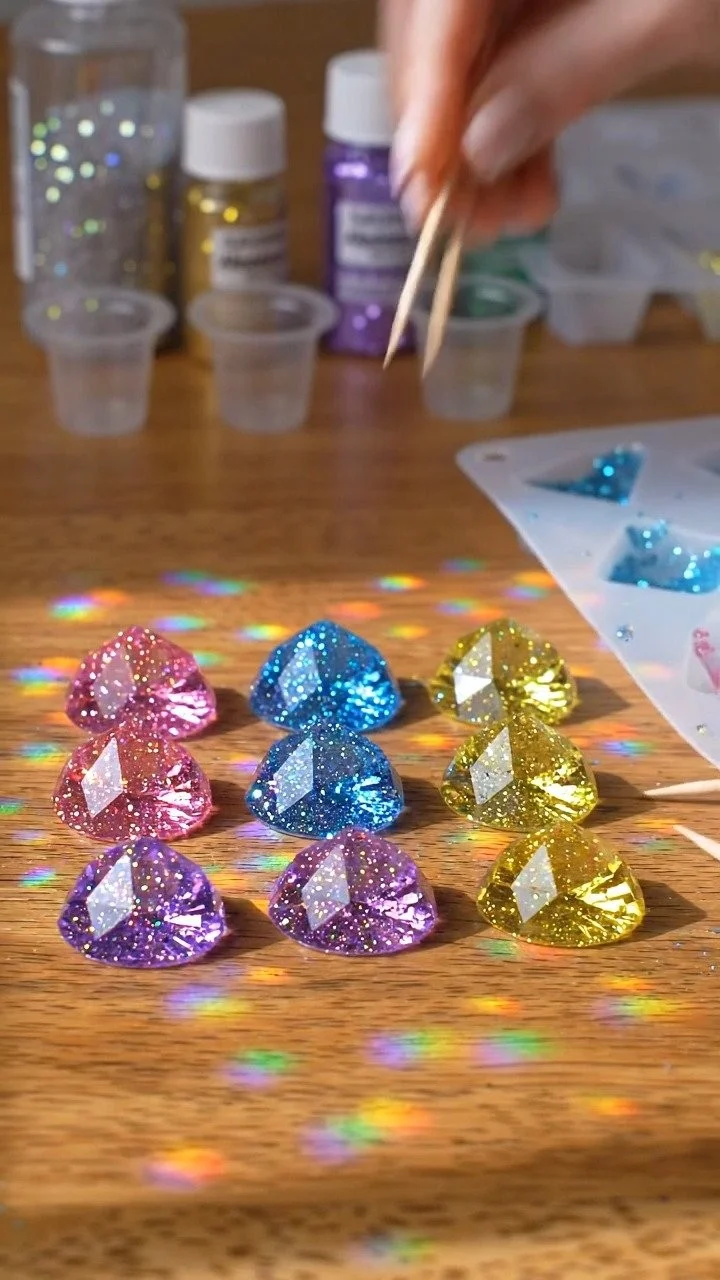 Crystal gems crafts create sparkling treasures that shimmer with color and magic ✨ A fun science-inspired DIY. Save this project! 10 Crystal gems crafts create sparkling treasures that shimmer with color and magic ✨ A fun science-inspired DIY. Save this project!