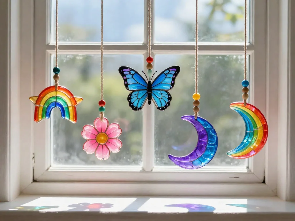 DIY Bioplastic Sun Catcher 9 DIY Bioplastic Sun Catcher