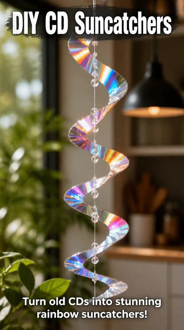 DIY CD Suncatchers 8 DIY CD Suncatchers