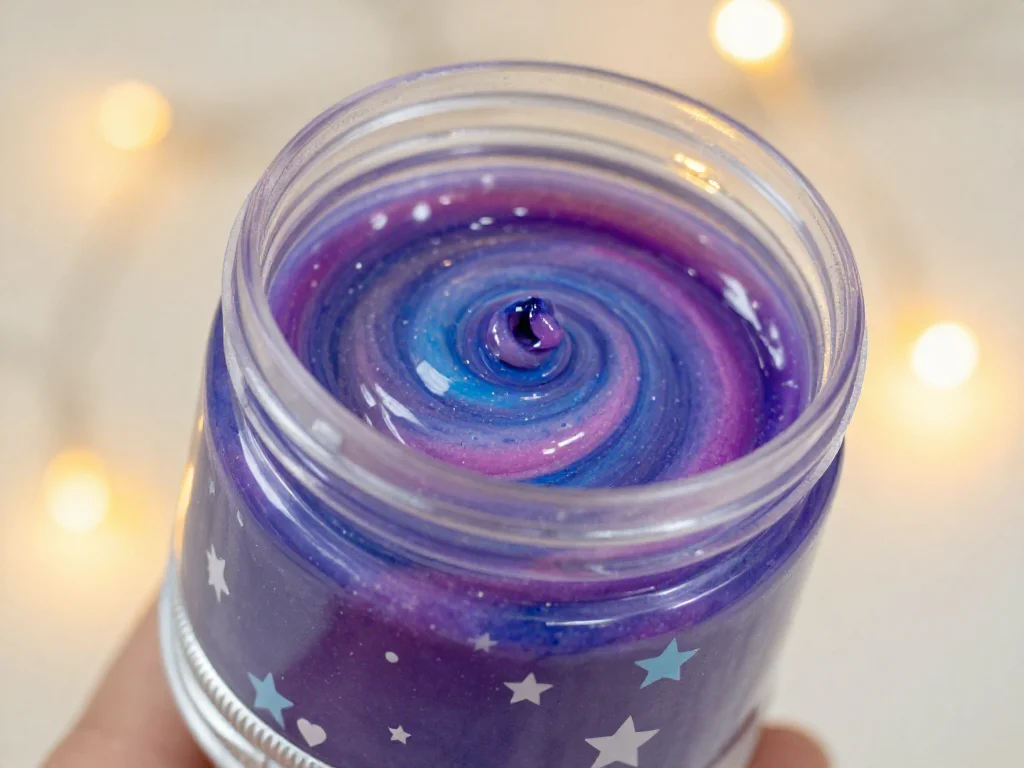 DIY Galaxy Glitter Jar Swirls with Cosmic Colors and Sparkling Glitter for a Mesmerizing Sensory Experience ✨ Save this Project! 9 DIY Galaxy Glitter Jar Swirls with Cosmic Colors and Sparkling Glitter for a Mesmerizing Sensory Experience ✨ Save this Project!