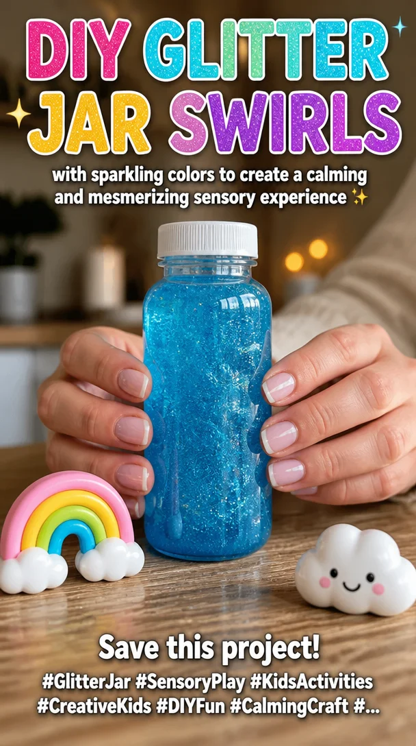 DIY glitter jar swirls with sparkling colors to create a calming and mesmerizing sensory experience ✨ Save this project! #GlitterJar #SensoryPlay #KidsActivities #CreativeKids #DIYFun #CalmingCraft #... 8 DIY glitter jar swirls with sparkling colors to create a calming and mesmerizing sensory experience ✨ Save this project! #GlitterJar #SensoryPlay #KidsActivities #CreativeKids #DIYFun #CalmingCraft #...