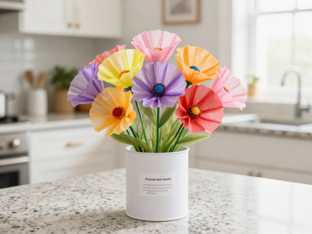 Easy Coffee Filter Flowers Craft: Fun Flower Pre K Activities for Kids 9 Easy Coffee Filter Flowers Craft: Fun Flower Pre K Activities for Kids