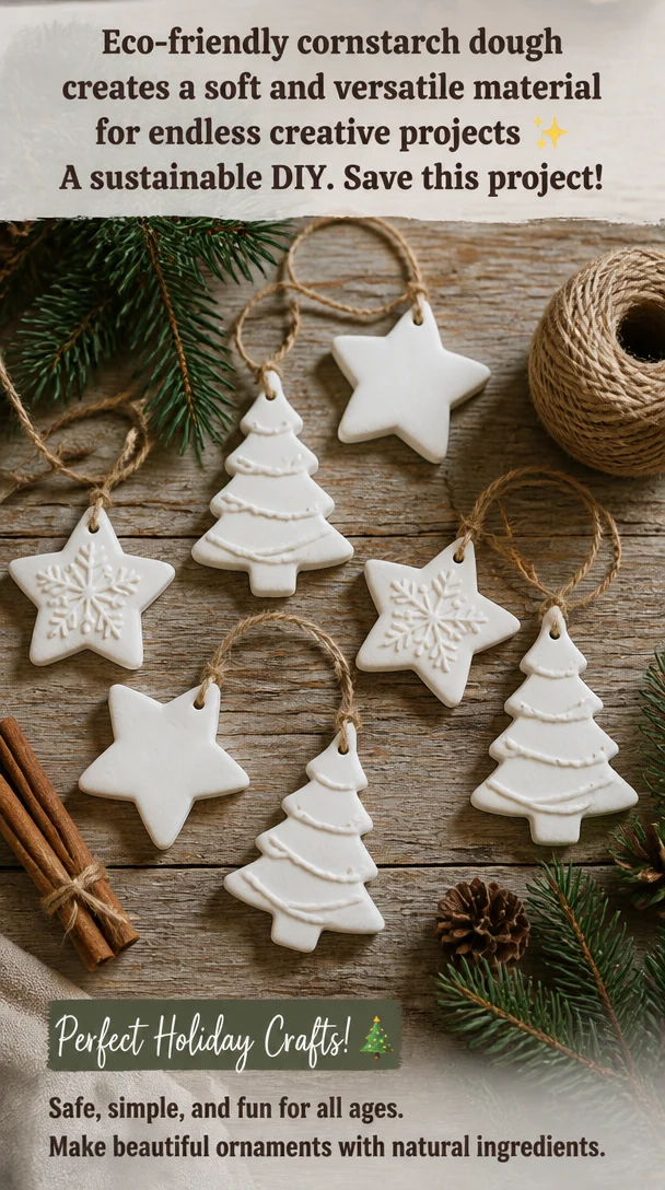 Eco-friendly cornstarch dough creates a soft and versatile material for endless creative projects ✨ A sustainable DIY. Save this project! 8 Eco-friendly cornstarch dough creates a soft and versatile material for endless creative projects ✨ A sustainable DIY. Save this project!