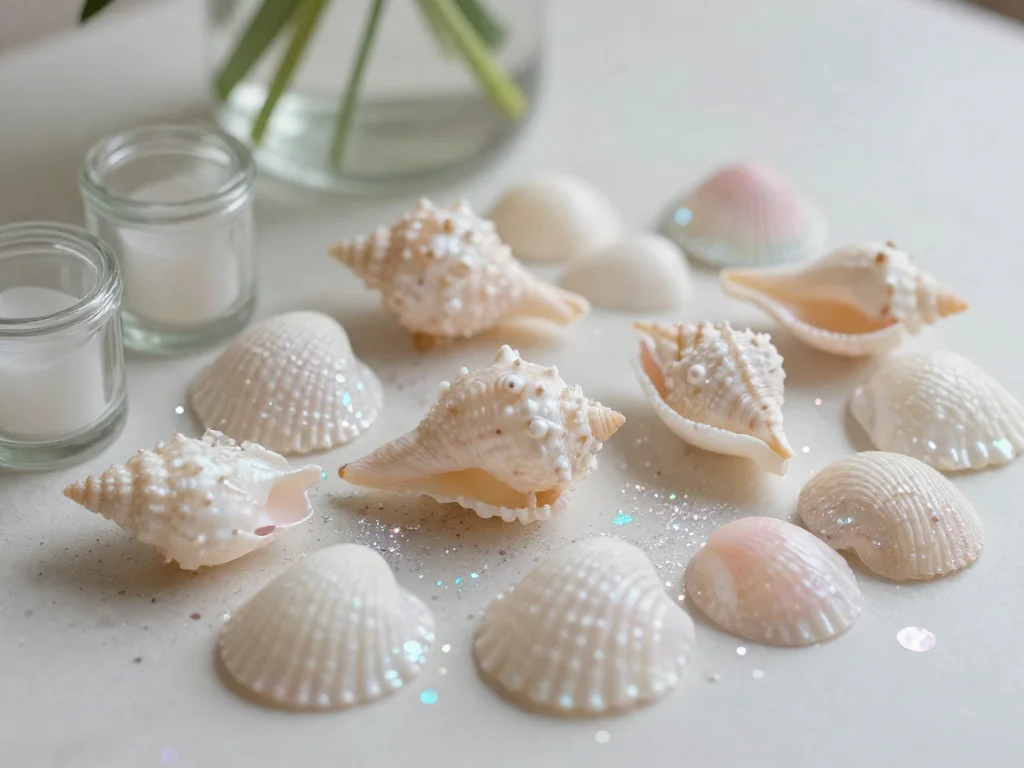 Faux sanding-sugar seashell geodes create sparkling crystal-like ocean treasures with magical texture ✨ A fun decorative DIY. Save this project! #SeashellDIY #OceanCraft #CrystalCraft #CreativeKids #... 9 Faux sanding-sugar seashell geodes create sparkling crystal-like ocean treasures with magical texture ✨ A fun decorative DIY. Save this project! #SeashellDIY #OceanCraft #CrystalCraft #CreativeKids #...