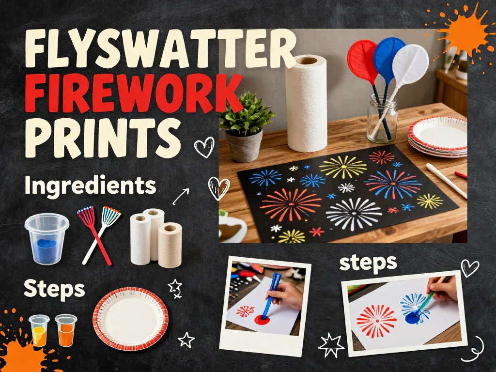 Fly Swatter Firework Prints 9 Fly Swatter Firework Prints