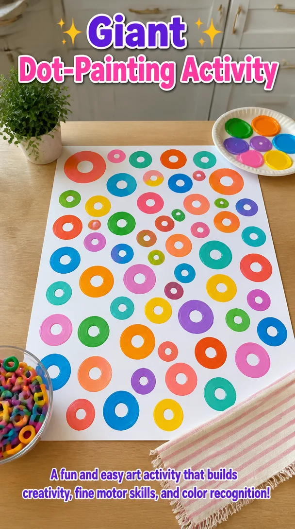 Giant Dot-Painting Activity 8 Giant Dot-Painting Activity